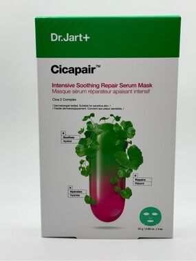 Dr. Jart+ Cicapair Intensive Soothing Repair Serum Masks 5 mask set